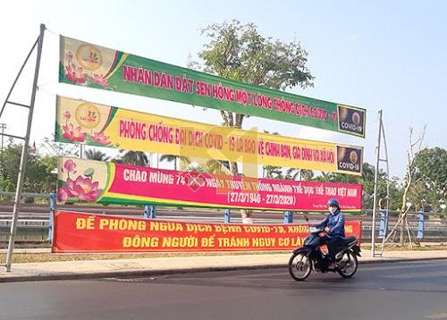 Băng rôn quảng cáo Băng rôn quảng cáo