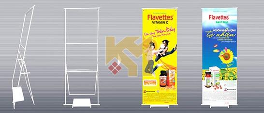 Standee khung sắt Standee khung sắt